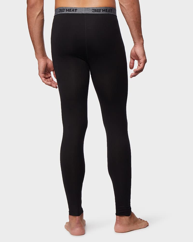 Men’s lightweight baselayer leggings in black with fitted design, 4-way stretch, moisture-wicking fabric, and elastic waistband by The Zayaan
