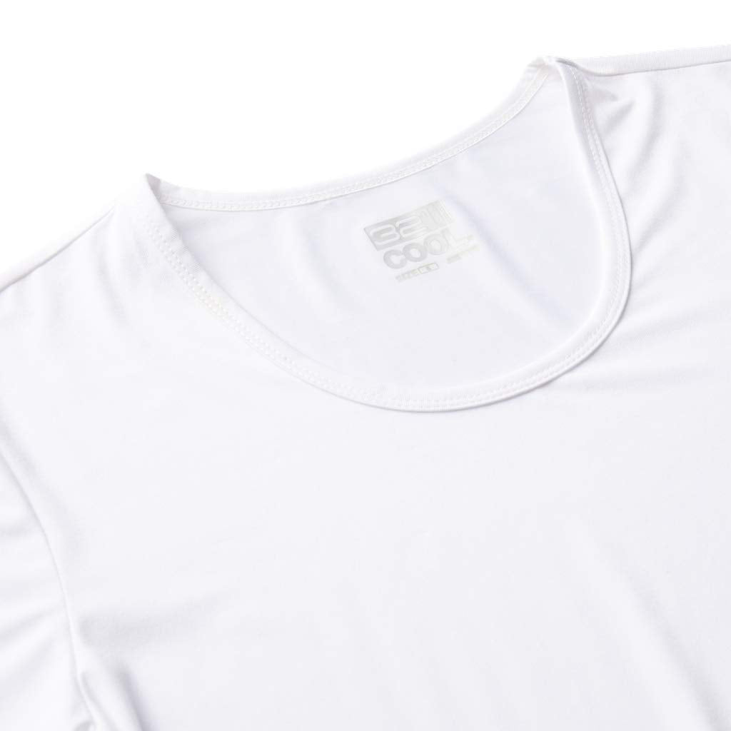 Women’s cool fitted t-shirt in white with breathable, lightweight, quick-dry fabric by The Zayaan
