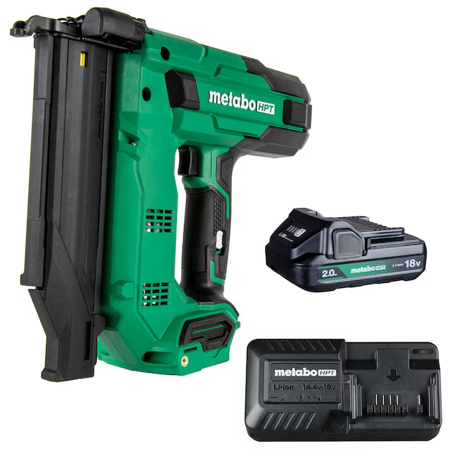 Metabo HPT MultiVolt 2-in 18 -Gauge Cordless Straight Brad Nailer (Battery Included and Charger Included)
