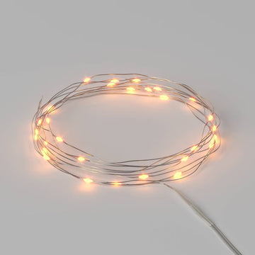 Wondershop 30ct LED Battery Operated Dewdrop Fairy String Lights