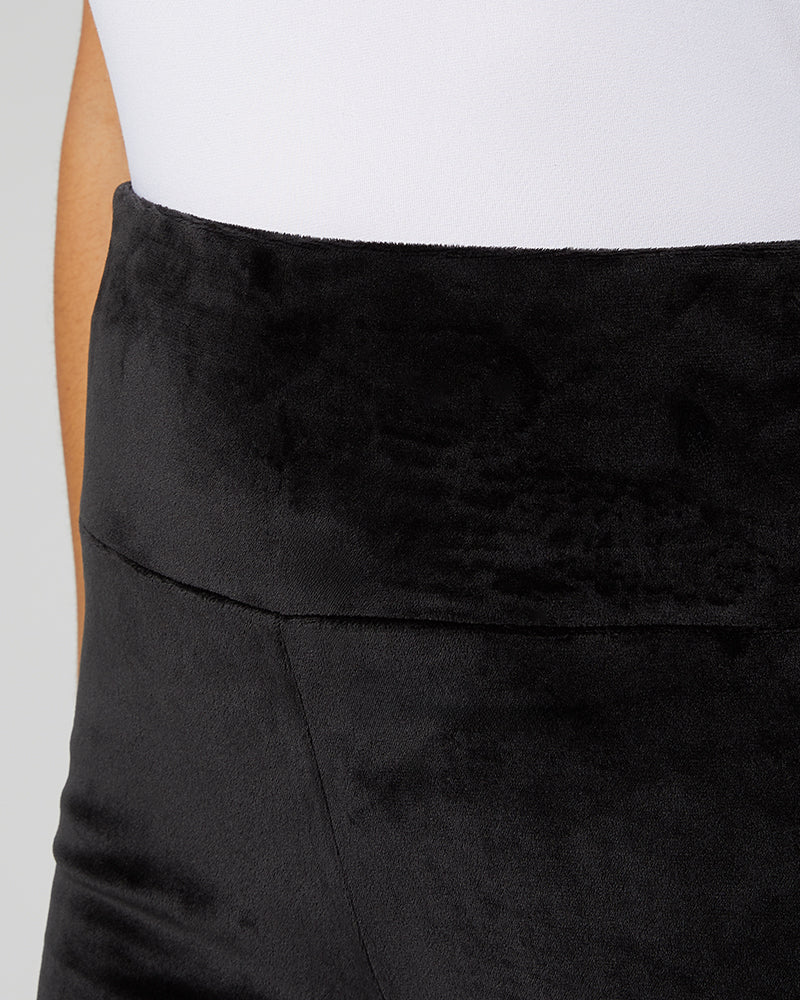 32 degrees women's high-waist soft velour flare pant