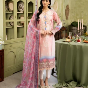 Roheenaz Flora Printed Lawn -Amara